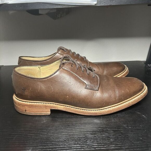 Frye Other - Frye Mens Size 11.5 D Brown Leather Oxford Dress Shoes